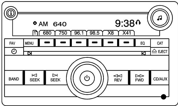 CHEVROLET Express (2008) - Autoradio(s) - 2