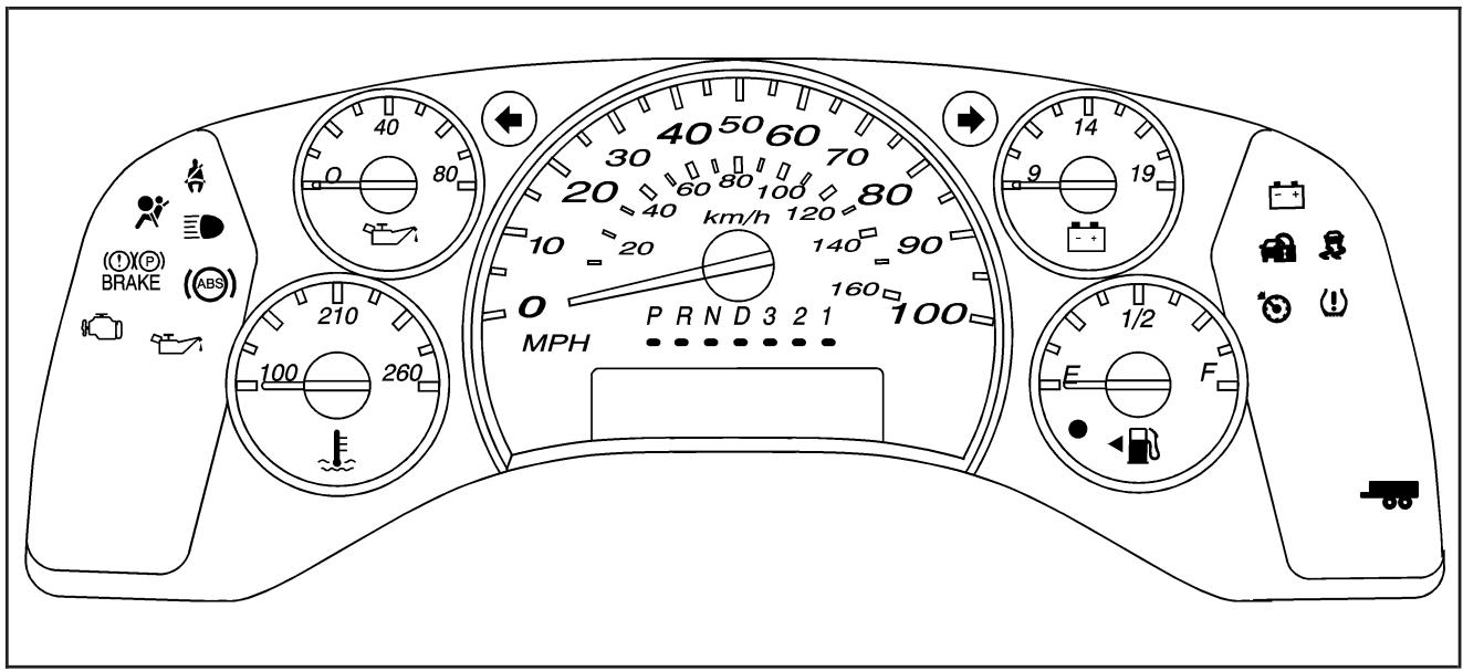 CHEVROLET Express (2008) - Ensemble d'instruments - 1