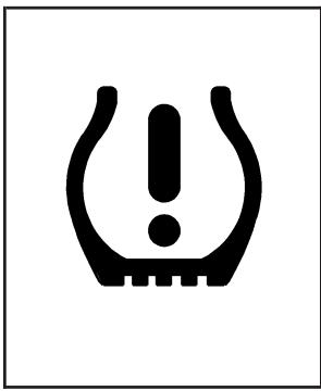 CHEVROLET Express (2008) - Témoin de pression des pneus - 1
