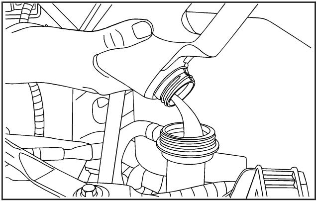 CHEVROLET Express (2008) - Comment ajouter du liquide de refroidissement au radiateur des moteurs à essence - 2
