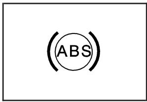CHEVROLET Express (2008) - Témoin de système de freinage antiblocage (ABS) - 1