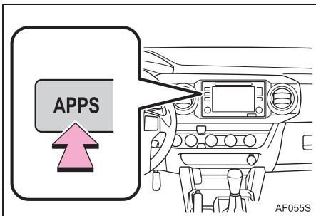 TOYOTA Tacoma N300 (2016) - Écran des options de navigation - 2