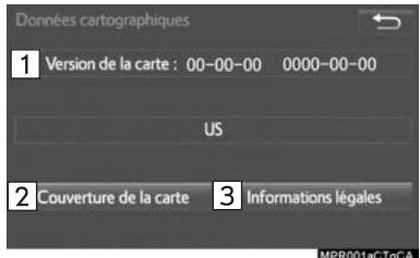 TOYOTA Tacoma N300 (2016) - Informations cartographques - 2