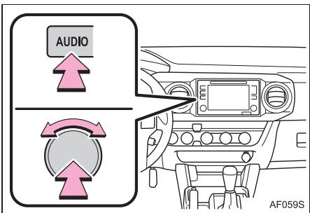TOYOTA Tacoma N300 (2016) - Mise en MARCHE et ARRET du systemé - 1