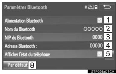 TOYOTA Tacoma N300 (2016) - Écran “paramètres système - 1