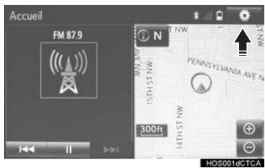 TOYOTA Tacoma N300 (2016) - Personnalisation de l'ecran "accueil" - 2