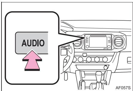 TOYOTA Tacoma N300 (2016) - Declaration d'un lecteur AUDIO bluetooth® pour la première fois - 1