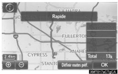 TOYOTA Tacoma N300 (2016) - Configuration des ROUTES préférentielles - 1