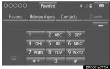 TOYOTA Tacoma N300 (2016) - Par le clavier de numérotation - 1