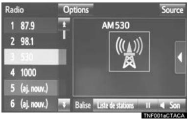 TOYOTA Tacoma N300 (2016) - Préselection d'unestation - 1