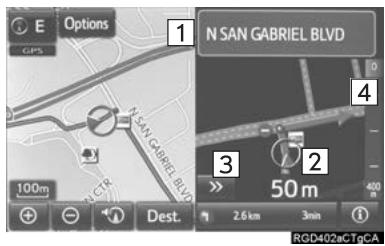 TOYOTA Tacoma N300 (2016) - Lorsque vous approchez d'une intersection - 1