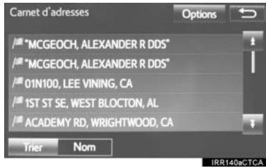 TOYOTA Tacoma N300 (2016) - Recherche par CARNET d'adresses - 1