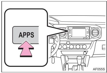 TOYOTA Tacoma N300 (2016) - Paramètres entune app suite - 1