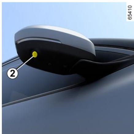 RENAULT Megane E-Tech 5 (2021) - Caméra latérale avant côté conducteur 2 - 1