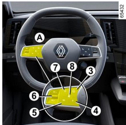 RENAULT Megane E-Tech 5 (2021) - Commands - 1