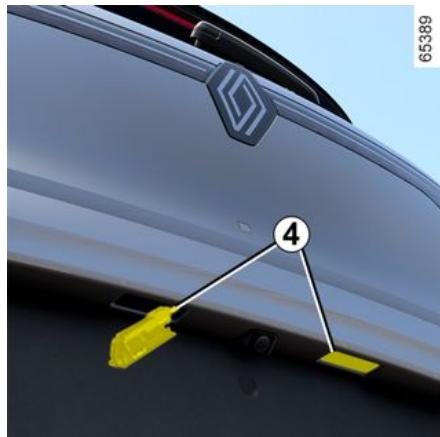 RENAULT Megane E-Tech 5 (2021) - Éclairesurs plaque d'immatriculation à LED 4 - 1