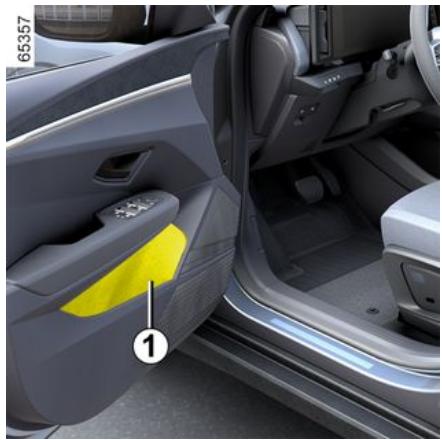 RENAULT Megane E-Tech 5 (2021) - Vide-poches de portes avant 1 - 1