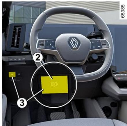 RENAULT Megane E-Tech 5 (2021) - Serrage assisté du frein de parking - 1