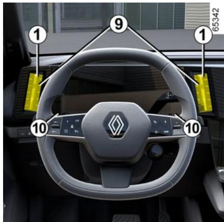 RENAULT Megane E-Tech 5 (2021) - Aérateurs poste de conduite 1 - 1
