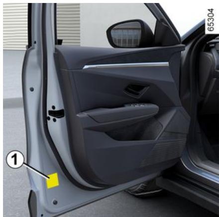 RENAULT Megane E-Tech 5 (2021) - AVERTISSEUR DE PERTE DE PRESSION DES PNEUMATIQUES - 2