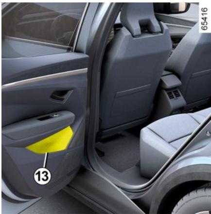 RENAULT Megane E-Tech 5 (2021) - Vide-poches de porte arrêté 13 - 1