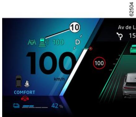 RENAULT Megane E-Tech 5 (2021) - RÉGULATEUR DE VITESSE ADAPTATIF STOP AND GO - 2
