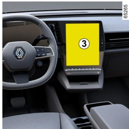 RENAULT Megane E-Tech 5 (2021) - Activation/désactivation depuis l'écran multimédia 3 - 1