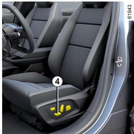 RENAULT Megane E-Tech 5 (2021) - Réglage de l'assise - 1