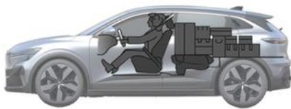 RENAULT Megane E-Tech 5 (2021) - TRANSPORT D'OBJECTS DANS LE COFFRE - 4