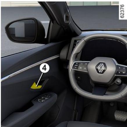 RENAULT Megane E-Tech 5 (2021) - Ouverture de l'intérieur - 1