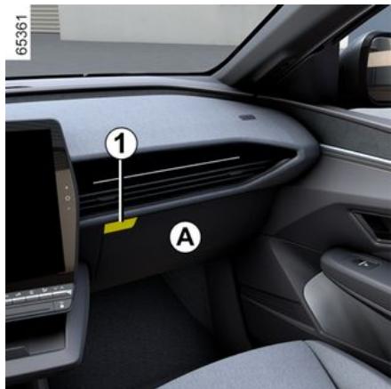 RENAULT Megane E-Tech 5 (2021) - Compartment à fusibles - 1