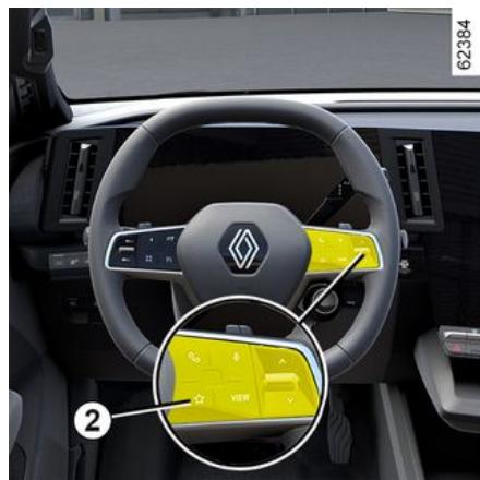 RENAULT Megane E-Tech 5 (2021) - Fonction « Favoris » - 1