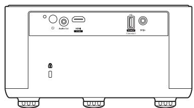 OPTOMA PHOTONLIFEPH31 - Dimensions du projecteur et installation au plafond - 5