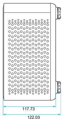 OPTOMA PHOTONLIFEPH31 - Dimensions du projecteur et installation au plafond - 4