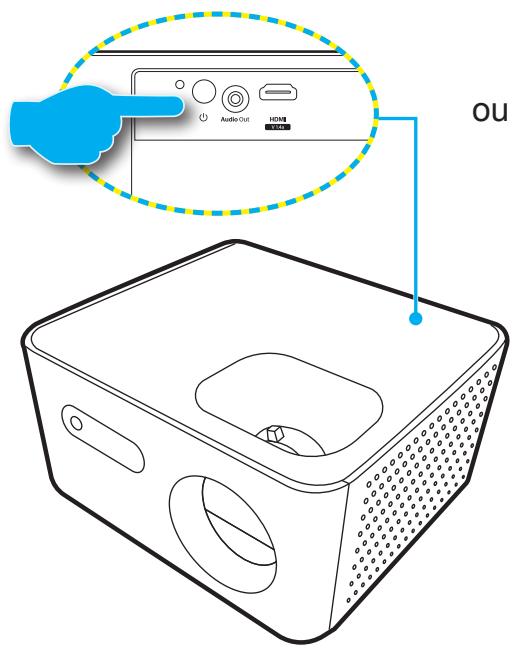 OPTOMA PHOTONLIFEPH31 - Allumer/eteindre le projecteur - 1