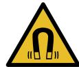BOSCH PCC6A5I90 - ⚠ AVERTISSEMENT – Danger : magnétisme ! - 1