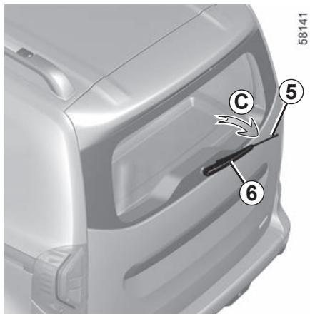 RENAULT Kangoo E-TECH ELECTRIQUE (2021-2024) - BALAIS D'ESSUIE-VITRES : remplacement (2/2) - 1