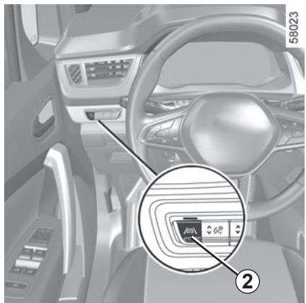 RENAULT Kangoo E-TECH ELECTRIQUE (2021-2024) - ALERTE DE SORTIE DE VOIE (2/5) - 1