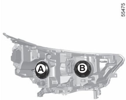 RENAULT Kangoo E-TECH ELECTRIQUE (2021-2024) - PROJECTEURS : remplacement des lampes (1/2) - 1