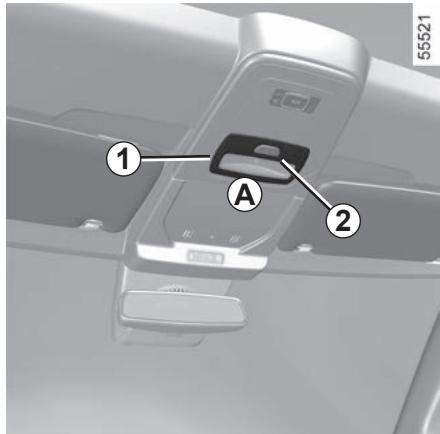 RENAULT Kangoo E-TECH ELECTRIQUE (2021-2024) - ÉCLAIRAGE INTÉRIEUR : remplacement des lampes (1/6) - 1