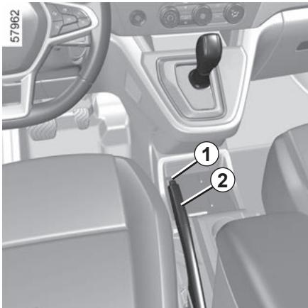 RENAULT Kangoo E-TECH ELECTRIQUE (2021-2024) - LEVIER DE VOTESSES, FREIN À MAIN - 1