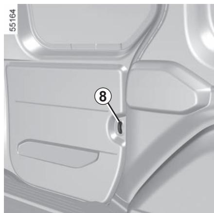 RENAULT Kangoo E-TECH ELECTRIQUE (2021-2024) - Déverrouillage manuel - 2