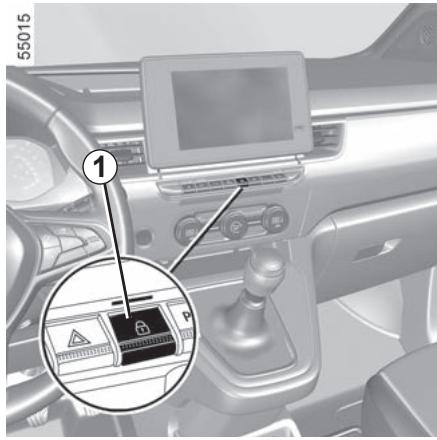RENAULT Kangoo E-TECH ELECTRIQUE (2021-2024) - CONDAMNATION AUTOMATIQUE DES OUVRANTS EN ROULAGE - 1