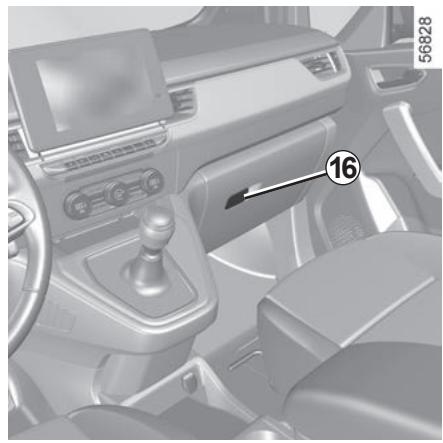 RENAULT Kangoo E-TECH ELECTRIQUE (2021-2024) - Vide-poches passager 17 - 1