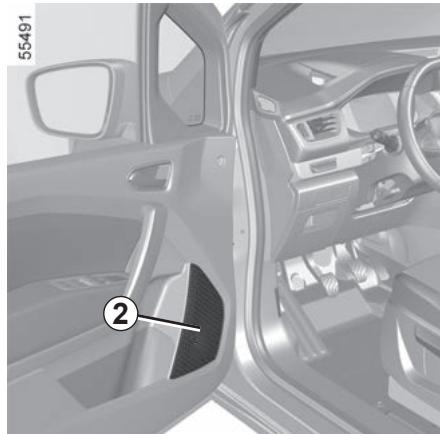 RENAULT Kangoo E-TECH ELECTRIQUE (2021-2024) - Emplacement radio 1 - 1