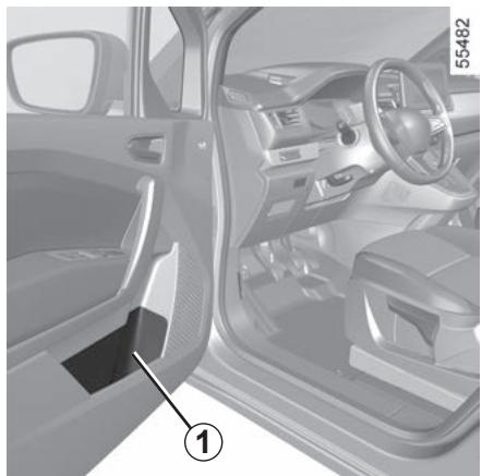 RENAULT Kangoo E-TECH ELECTRIQUE (2021-2024) - RANGEMENTS, AMÉNAGEMENTS HABITACLE (1/7) - 1