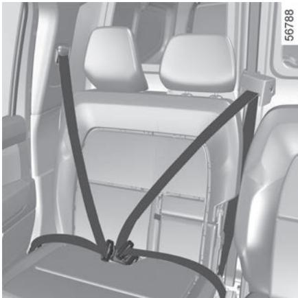 RENAULT Kangoo E-TECH ELECTRIQUE (2021-2024) - CEINTURES DE SECURITE (5/6) - 1