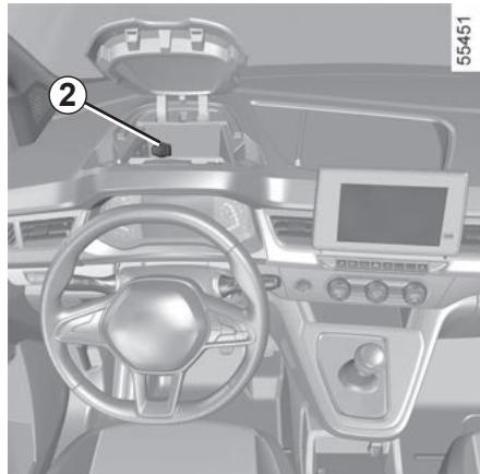 RENAULT Kangoo E-TECH ELECTRIQUE (2021-2024) - Prises accessoires 1, 2, 3, 4 et 5 - 2