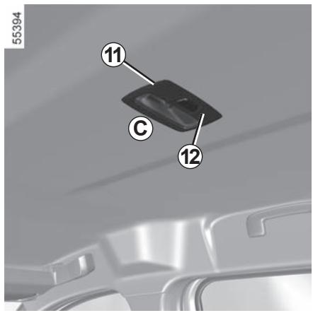 RENAULT Kangoo E-TECH ELECTRIQUE (2021-2024) - ÉCLAIRAGE INTÉRIEUR : remplacement des lampes (3/6) - 1