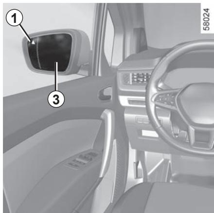 RENAULT Kangoo E-TECH ELECTRIQUE (2021-2024) - AVERTISSEUR D'ANGLE MORT (5/10) - 1